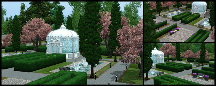 Sims 3 Gothique Library Set Free Download