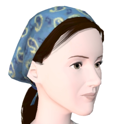 Почему в симс на головах пакеты. Bandana симс 4. SIMS 4 бандана. Симс 4 платок на голову. Симс 3 бандана.